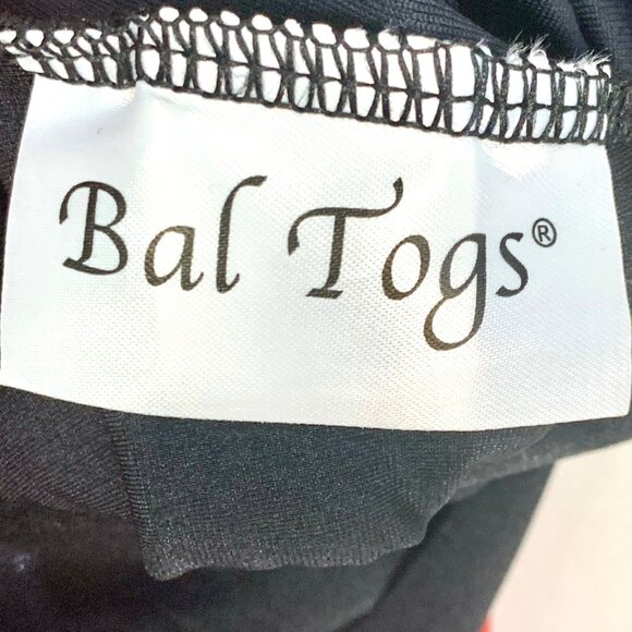 Bal Togs Sleeveless Tank Top Tunic L Dance Lyrical Jazz Iridescent Red Black - Picture 7 of 9